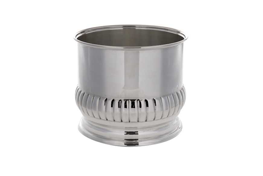 Ice bucket silver striped Selezione Zanolli
