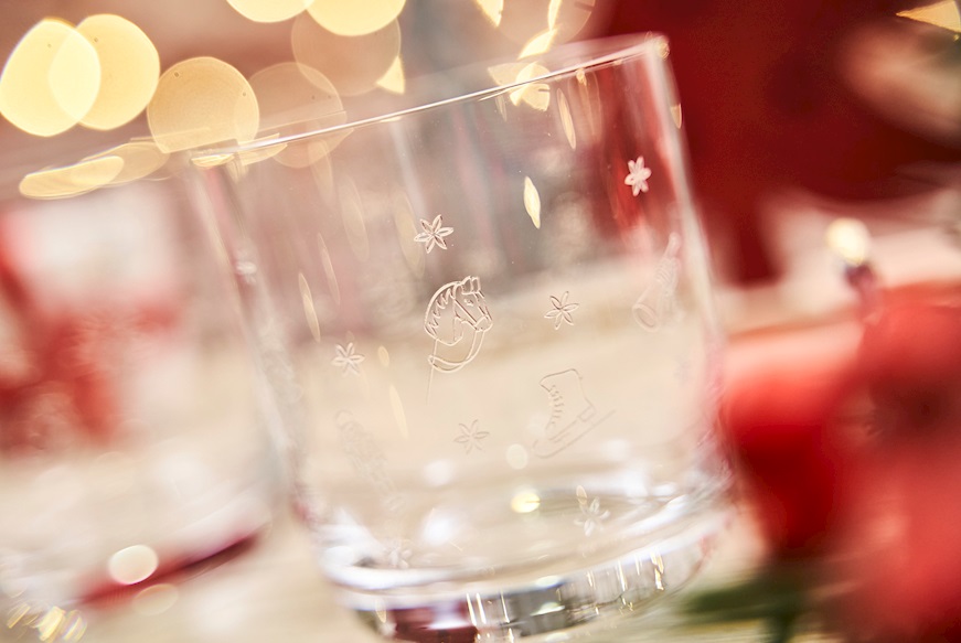Idea regalo Natale Bicchiere acqua Toy's Delight cristallo 2 pezzi Villeroy & Boch
