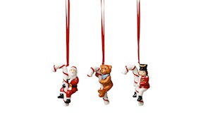 Idea regalo Natale Addobbi di Natale Nostalgic Ornaments porcellana Bastoncini di Zucchero 3 pezzi Villeroy & Boch