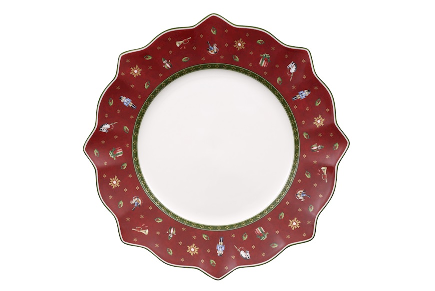Dinner plate Toy's Delight porcelain Red Villeroy & Boch