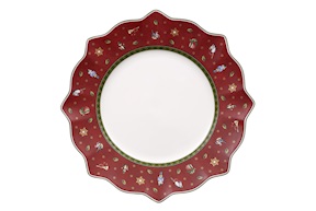 Dinner plate Toy's Delight porcelain Red Villeroy & Boch