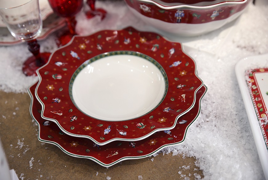 Dinner plate Toy's Delight porcelain Red Villeroy & Boch