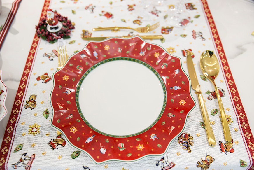 Dinner plate Toy's Delight porcelain Red Villeroy & Boch