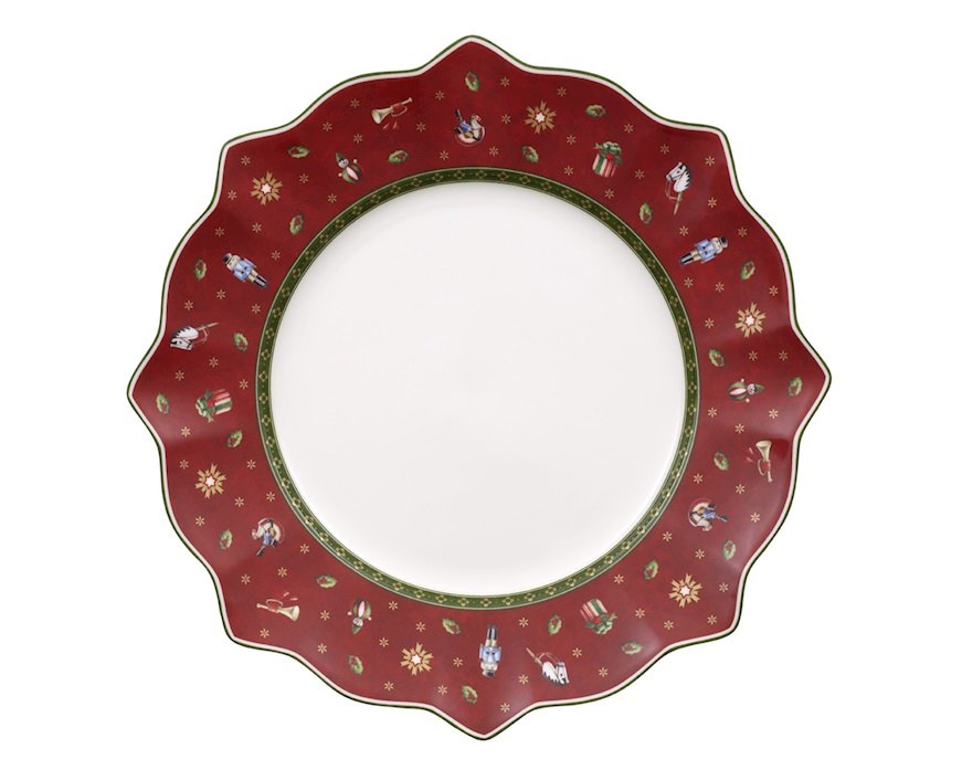 Dinner plate Toy's Delight porcelain Red Villeroy & Boch