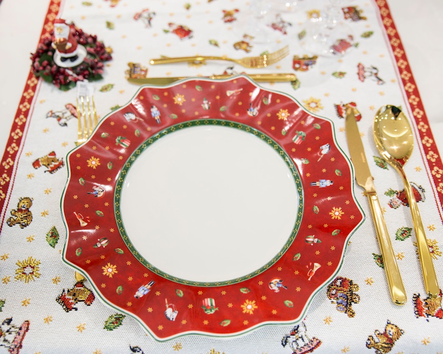 Dinner plate Toy's Delight porcelain Red Villeroy & Boch