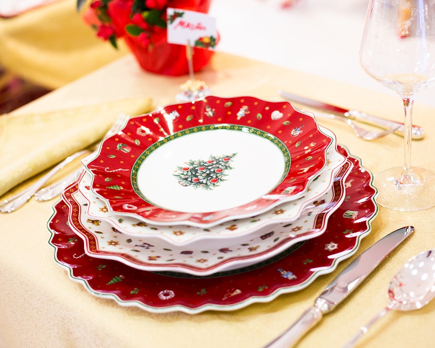 Idea regalo Natale Piatto colazione Toy's Delight porcellana Bianco Villeroy & Boch