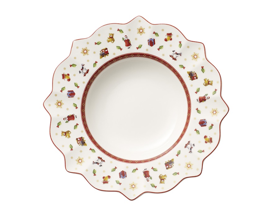 Deep plate Toy's Delight porcelain White Villeroy & Boch