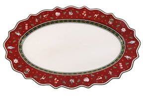 Idea regalo Natale Piatto ovale Toy's Delight porcellana Villeroy & Boch