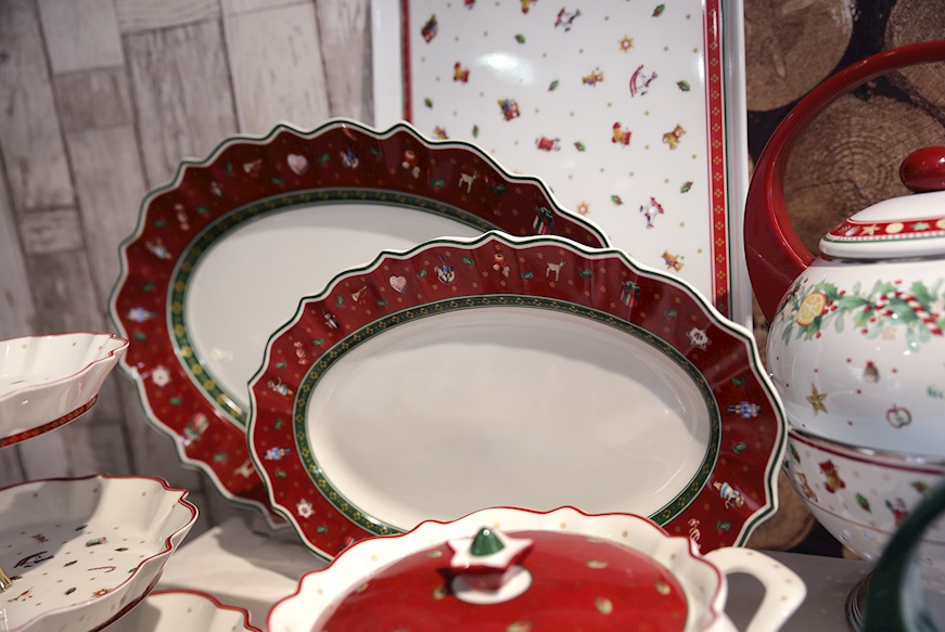 Idea regalo Natale Piatto ovale Toy's Delight porcellana Villeroy & Boch