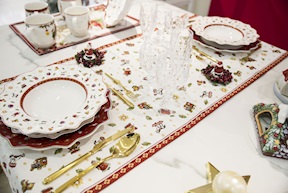 Idea regalo Natale Runner gobelin XL Toy's Delight Villeroy & Boch