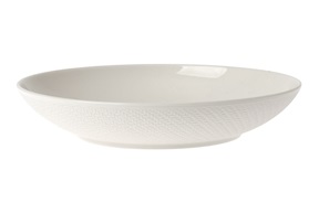 Deep plate Kumi porcelain white tone Rosenthal