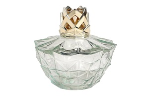 Gift pack lamp Kali Trasparente with 250 ml perfume Splendeur Vanille Maison Berger Paris