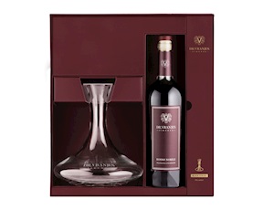 Cofanetto regalo Rosso Nobile decanter e bottiglia bordolese Dr. Vranjes