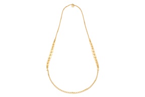Collana lunga Lux in bronzo dorato Unoaerre