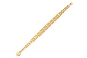 Bracelet Lux in gilded bronze Unoaerre