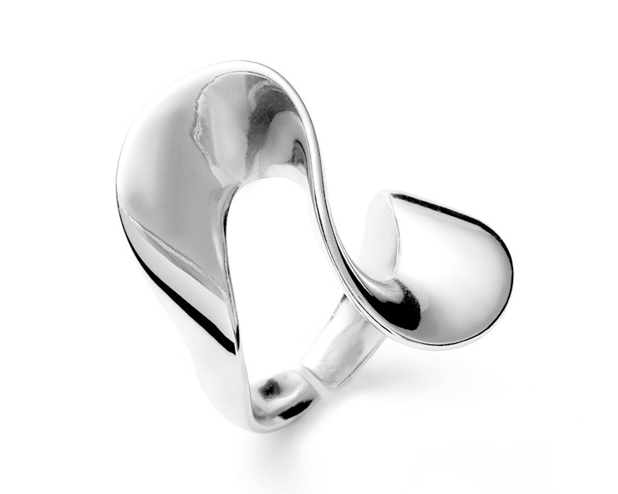 Anello Classica in bronzo bianco Unoaerre