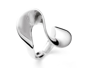 Anello Classica in bronzo bianco Unoaerre