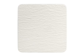 Gourmet service plate Manufacture Rock porcelain white Villeroy & Boch