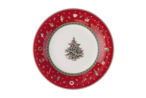 Idea regalo Natale Piatto dessert Toy's Delight Specials porcellana Villeroy & Boch