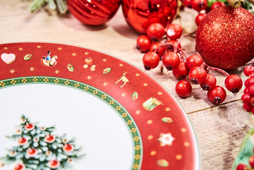 Idea regalo Natale Piatto dessert Toy's Delight Specials porcellana Villeroy & Boch
