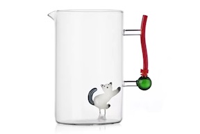 Idea regalo Natale Brocca Gatto e Palla di Natale Tabby Cat Ichendorf