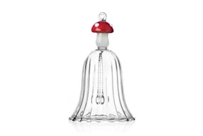 Idea regalo Natale Campana Alice fungo rosso Ichendorf