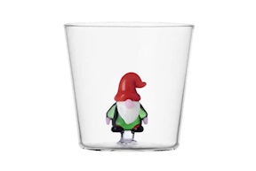 Idea regalo Natale Bicchiere tumbler Gnomo Christmas Tales Ichendorf