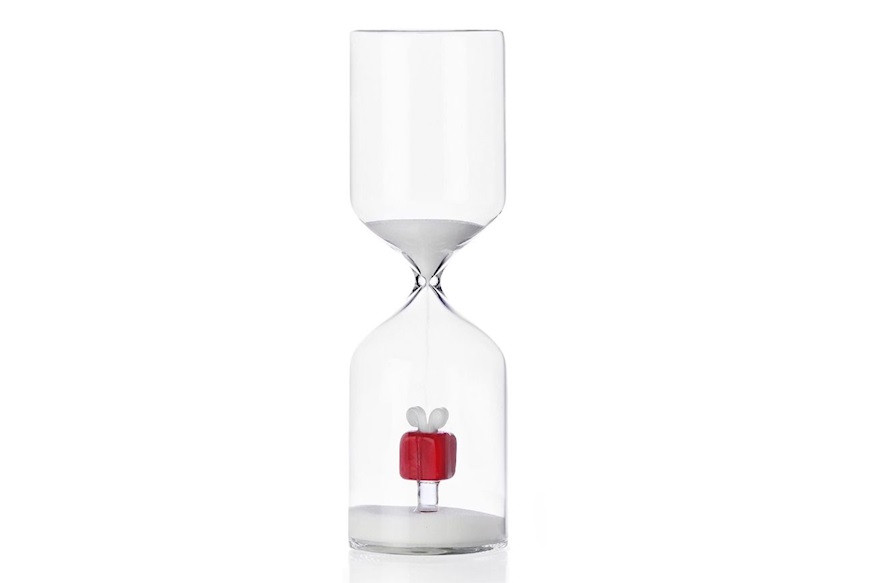 Idea regalo Natale Clessidra Christmas Tales Pacco regalo rosso Ichendorf