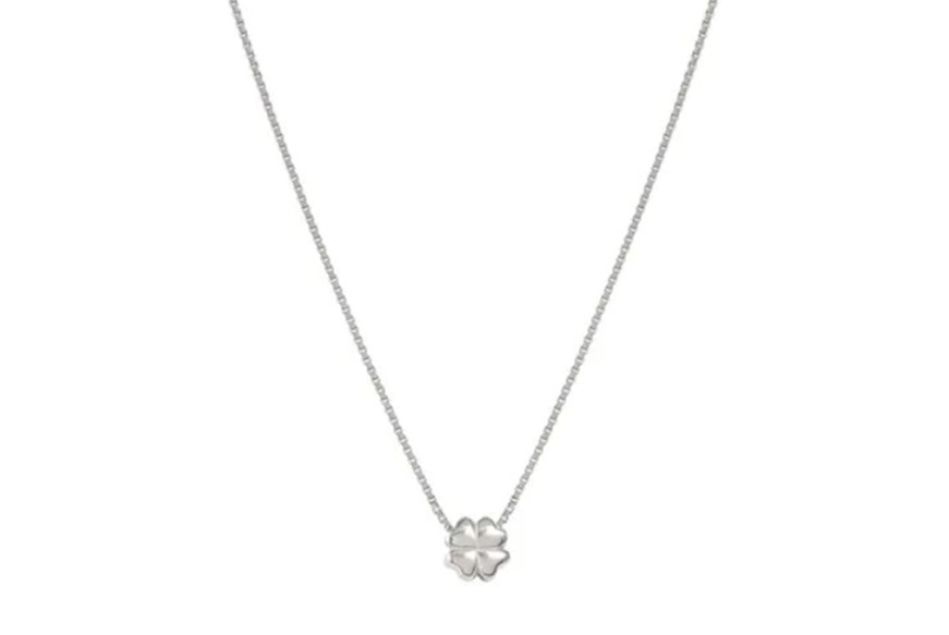 Collana Armonica argento quadrifoglio Nomination