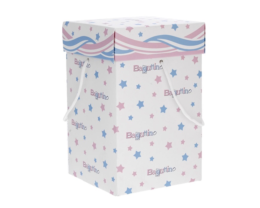 Music box Horses carousel blue Selezione Zanolli