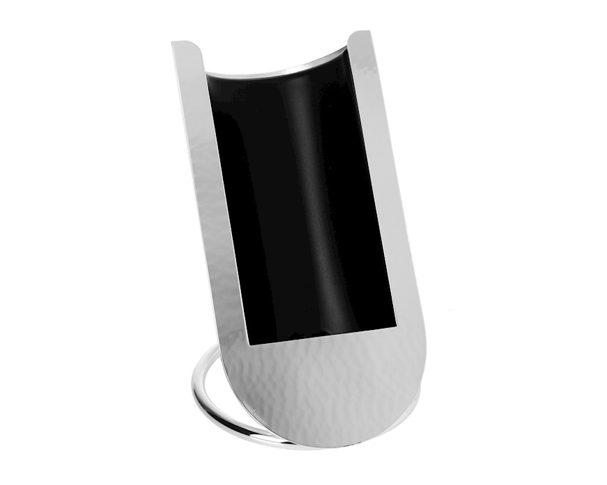 Portabottiglia termico argento trilaminato a fascia silver Selezione Zanolli