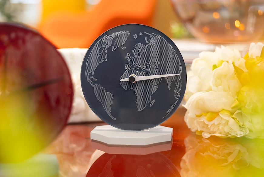 Table clock New World slate Vesta