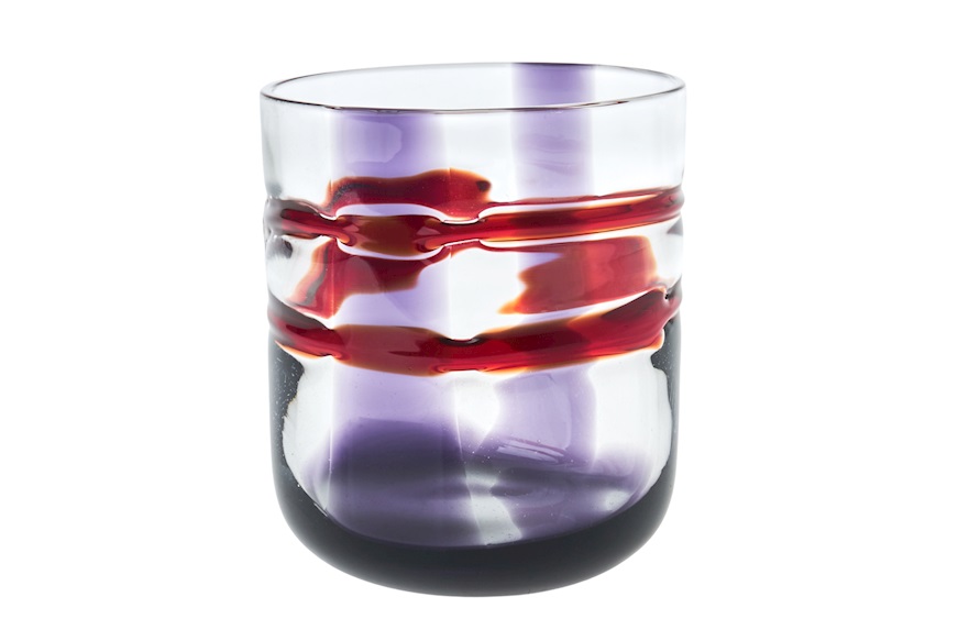 Bicchiere tumbler Gesti bordeaux lilla Ichendorf
