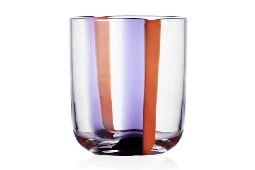 Bicchiere tumbler Gesti lilla arancio Ichendorf