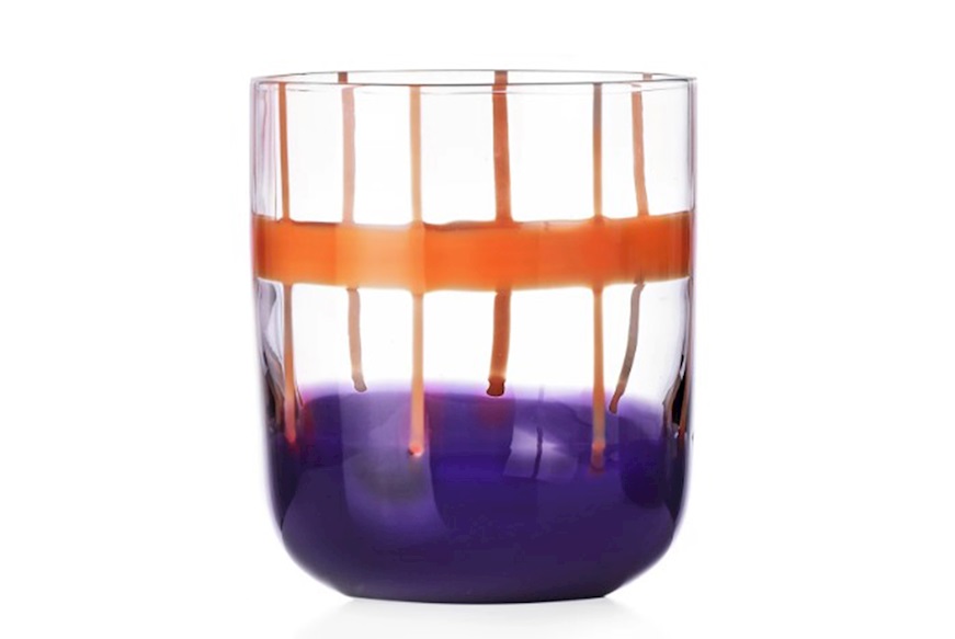 Bicchiere tumbler Gesti arancio lilla Ichendorf