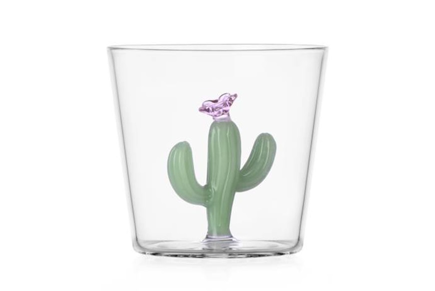 Tumbler Glass Desert Plants Cactus Green Ichendorf