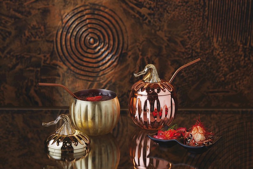 Pumpkin cup Bar steel copper Paderno