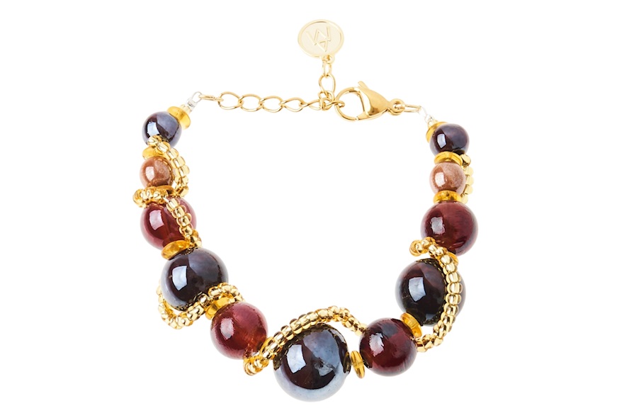 Brecelet Vivien brown Antica Murrina