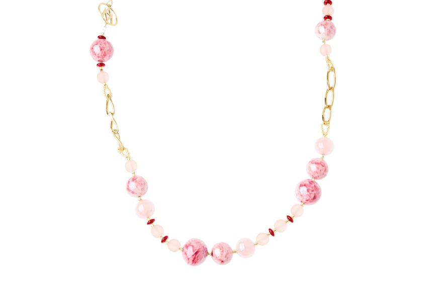 Collana Vivien rosa Antica Murrina