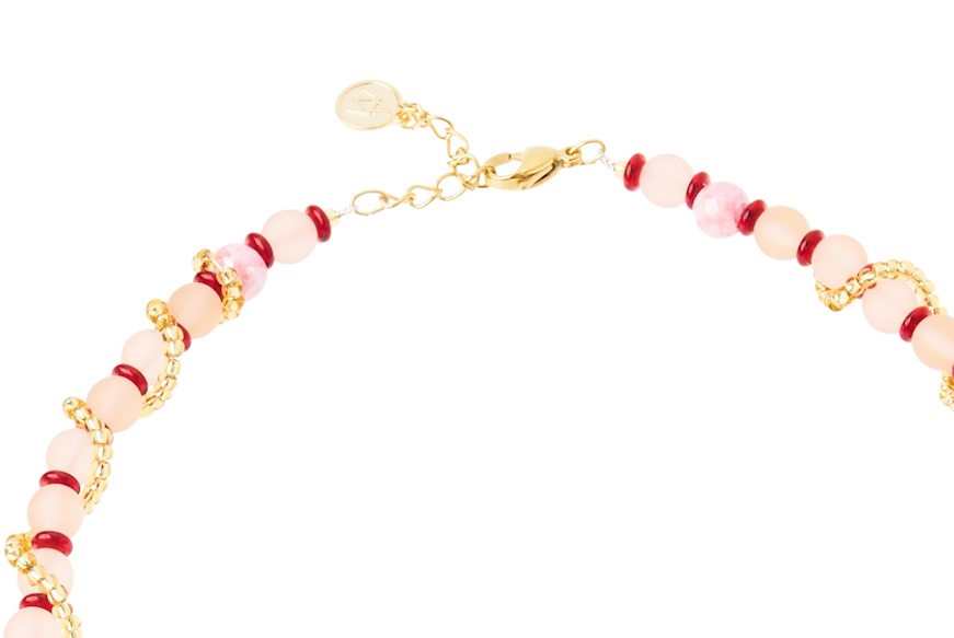 Collana Vivien rosa Antica Murrina