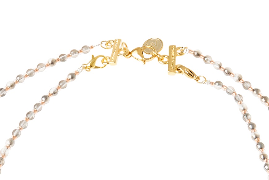 Necklace Liz pink purple Antica Murrina