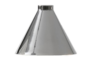 Diffusore per lampada Goodbye cromo Kartell