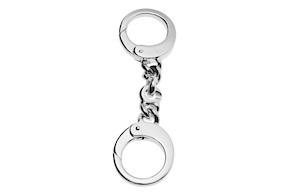 Portachiavi Manette argento Selezione Zanolli