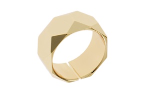 Anello Classica in bronzo dorato Unoaerre