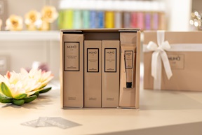 Cream and soap set Vaniglia e Patchouli 4 pieces Muhà