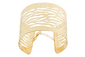 Bracciale argento dorato traforato Selezione Zanolli