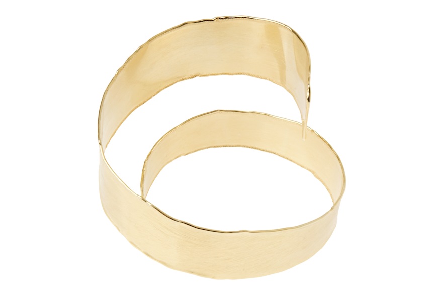 Bracciale argento dorato satinato Selezione Zanolli