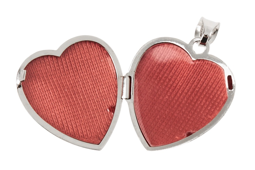 Ciondolo portafoto Cuore argento Selezione Zanolli