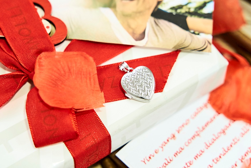 Ciondolo portafoto Cuore argento Selezione Zanolli