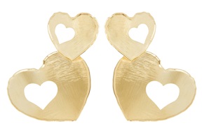 Earrings Heart silver Selezione Zanolli